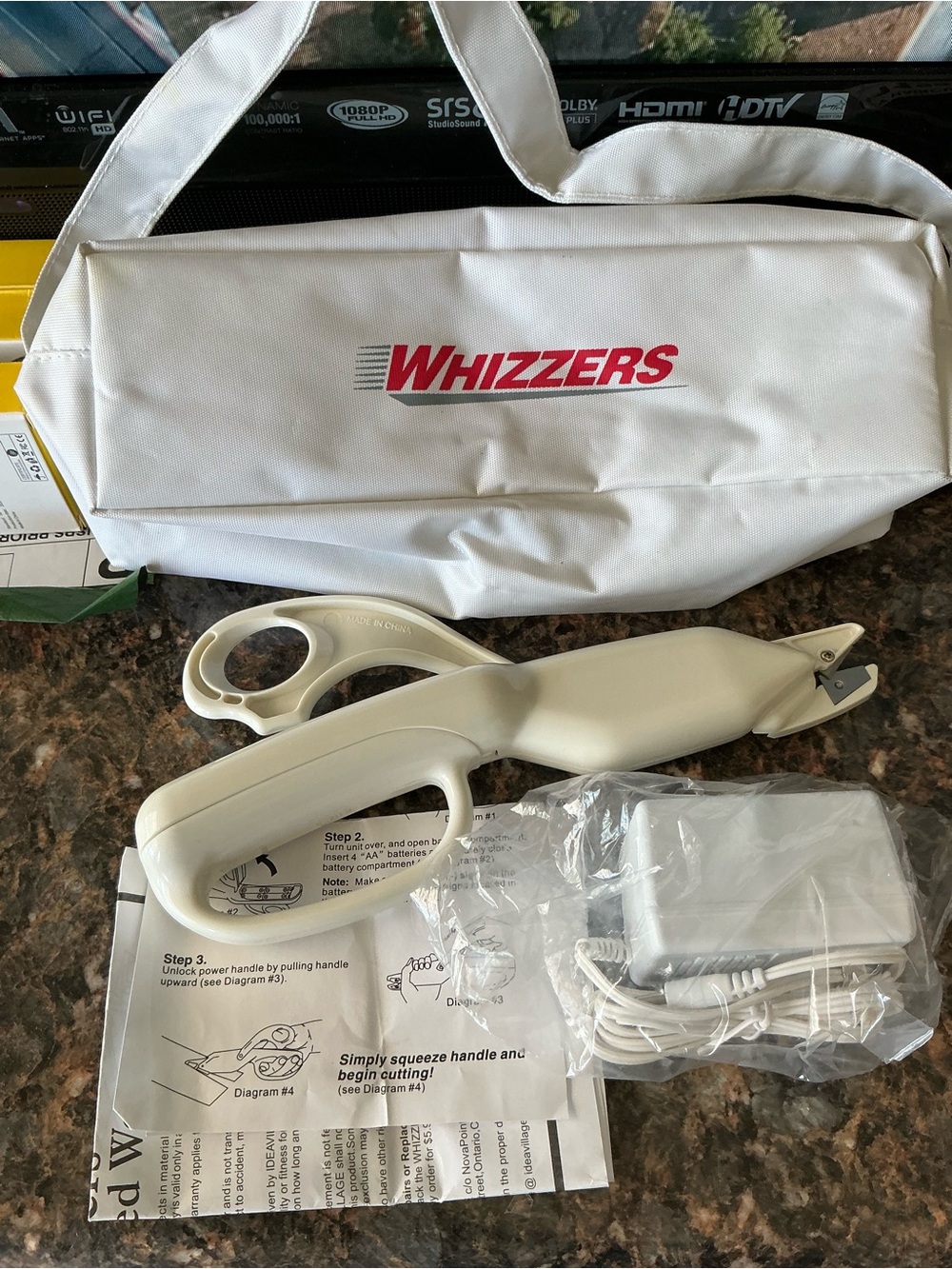 Whizzers electric scissors